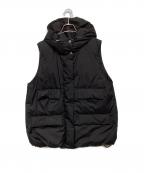 Diagram GRACE CONTINENTALダイアグラム グレースコンチネンタル）の古着「ダウンジレジャケット　0324457038」｜ブラック