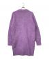 N.O.R.C (ノーク) アルパカシャギーニットカーディガン パープル サイズ:F：8000円