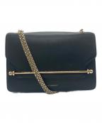 STRATHBERRYストラスベリー）の古着「チェーンショルダーバッグ」｜ブラック