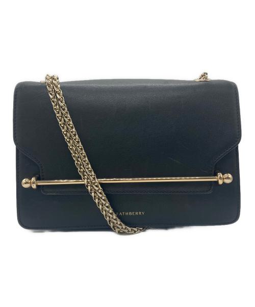 STRATHBERRY（ストラスベリー）STRATHBERRY (ストラスベリー) チェーンショルダーバッグ ブラックの古着・服飾アイテム