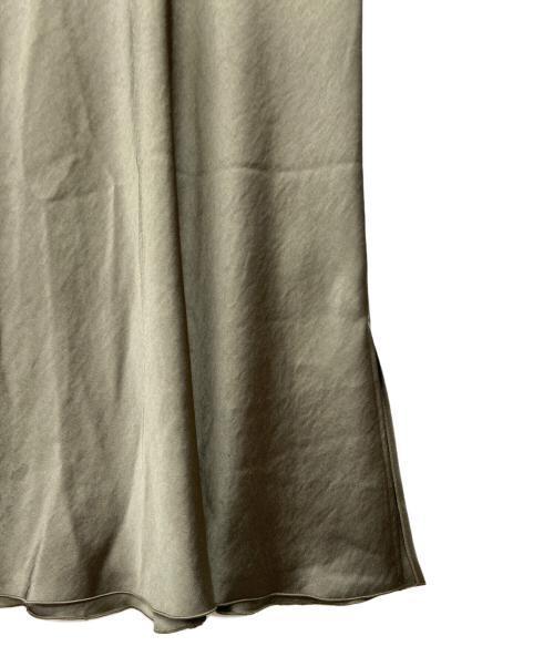 IENA（イエナ）IENA (イエナ) ダブルサテンスカート グリーン サイズ:36の古着・服飾アイテム