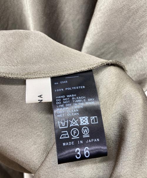 IENA（イエナ）IENA (イエナ) ダブルサテンスカート グリーン サイズ:36の古着・服飾アイテム