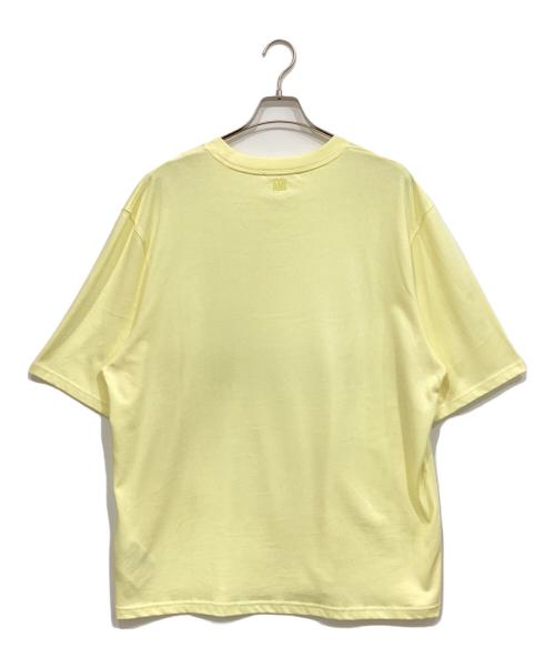 AMI Alexandre Mattiussi（アミアレクサンドルマテュッシ）AMI Alexandre Mattiussi (アミアレクサンドルマテュッシ) ハート刺繍Tシャツ/E22UTS002.726 イエロー サイズ:XLの古着・服飾アイテム
