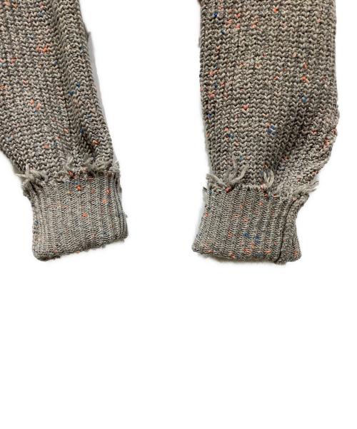 MAISON SPECIAL（メゾンスペシャル）MAISON SPECIAL (メゾンスペシャル) 2way Front Zip Knit Wear 21232365711 グレー サイズ:Freeの古着・服飾アイテム