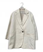 Rouge vifルージュヴィフ）の古着「ウールコート」｜ホワイト