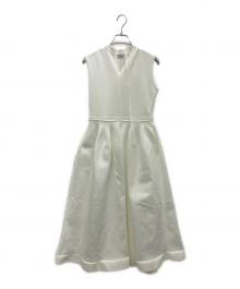Audire（アウディーレ）の古着「Milly knit dress」｜ホワイト