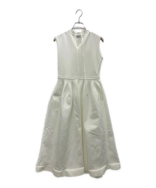 Audire（アウディーレ）Audire (アウディーレ) Milly knit dress ホワイト サイズ:Sの古着・服飾アイテム