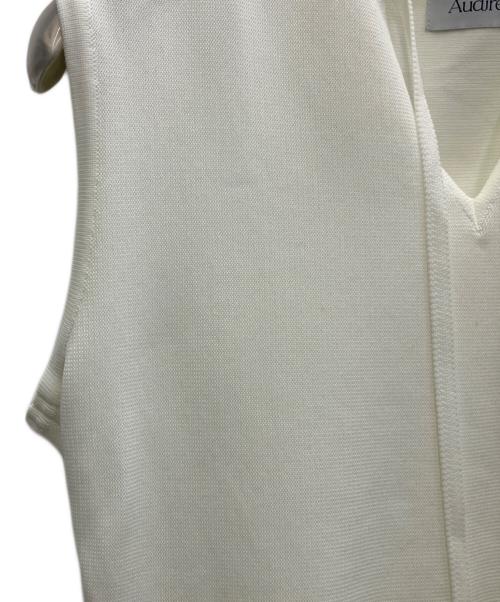 Audire（アウディーレ）Audire (アウディーレ) Milly knit dress ホワイト サイズ:Sの古着・服飾アイテム