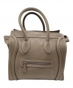 CELINEセリーヌ）の古着「ラゲージミニショッパー」｜ベージュ