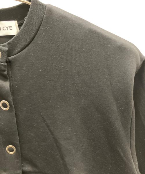 HeRIN.CYE（ヘリンドットサイ）HeRIN.CYE (ヘリンドットサイ) Feels Cardigan ブラック サイズ:フリーの古着・服飾アイテム