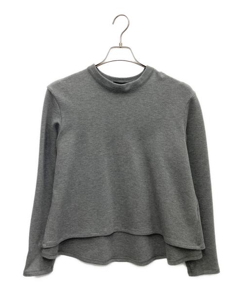 theory（セオリー）theory (セオリー) Double Knit LT N A Line Pullover グレー サイズ:Sの古着・服飾アイテム