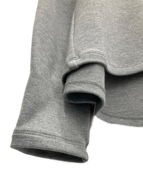 theory（セオリー）theory (セオリー) Double Knit LT N A Line Pullover グレー サイズ:Sの古着・服飾アイテム