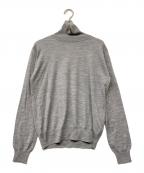 MUSE de Deuxieme Classeミューズ ドゥーズィエム クラス）の古着「23AW *FF30 タートルネック ニットプルオーバー」｜グレー