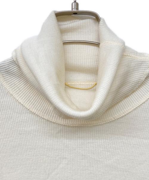 DEUXIEME CLASSE（ドゥーズィエム クラス）DEUXIEME CLASSE (ドゥーズィエム クラス) 22AW rib タートル アイボリー サイズ:Freeの古着・服飾アイテム
