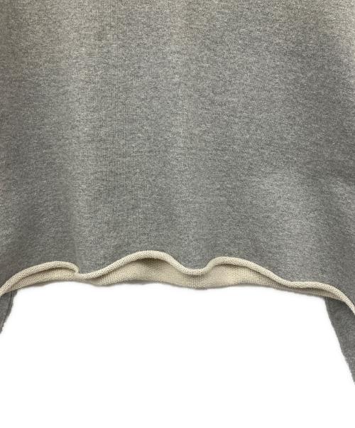 EVERYDAY I LIKE.（エヴリデイ アイ ライク）EVERYDAY I LIKE. (エヴリデイ アイ ライク) Cropped スウェット プルオーバー グレー サイズ:Freeの古着・服飾アイテム