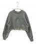 EVERYDAY I LIKE.（エヴリデイ アイ ライク）の古着「Cropped スウェット プルオーバー」｜グレー