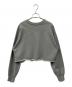 EVERYDAY I LIKE. (エヴリデイ アイ ライク) Cropped スウェット プルオーバー グレー サイズ:Free：8000円