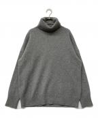 L'appartementアパルトモン）の古着「22AW ミドルゲージタートルニット」｜グレー