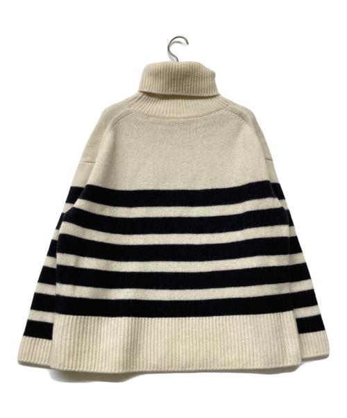 MUSE de Deuxieme Classe（ミューズ ドゥーズィエム クラス）MUSE de Deuxieme Classe (ミューズ ドゥーズィエム クラス) Wide border ニット アイボリー サイズ:Freeの古着・服飾アイテム
