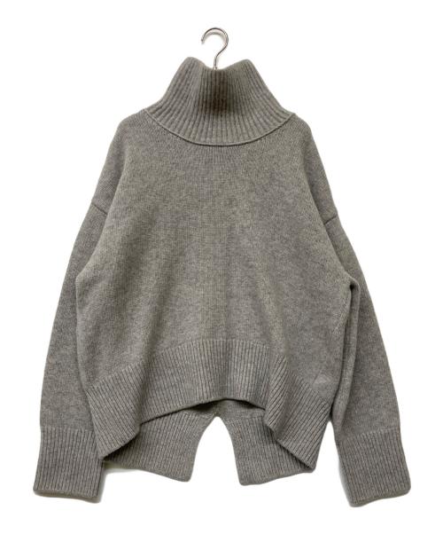 MUSE de Deuxieme Classe（ミューズ ドゥーズィエム クラス）MUSE de Deuxieme Classe (ミューズ ドゥーズィエム クラス) 22AW JADE MIDI タートルネックプルオーバー グレー サイズ:Freeの古着・服飾アイテム