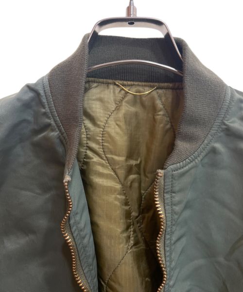 DEUXIEME CLASSE（ドゥーズィエム クラス）Deuxieme Classe (ドゥーズィエム クラス) 中綿 military ブルゾン オリーブ サイズ:下記参照の古着・服飾アイテム