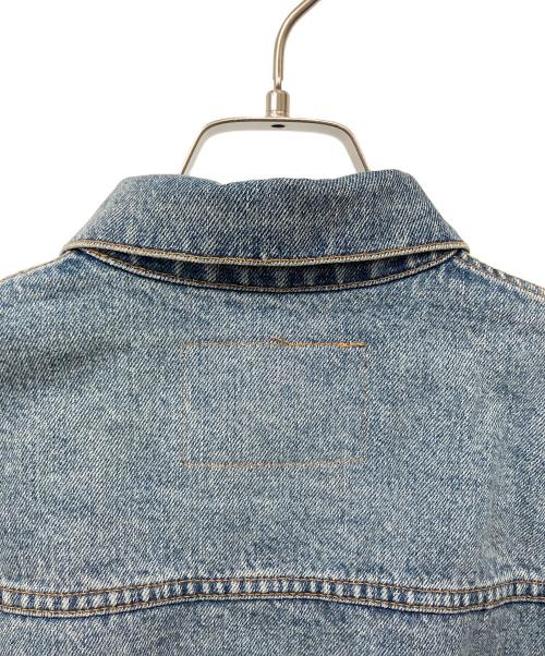 EVERYDAY I LIKE.（エヴリデイ アイ ライク）EVERYDAY I LIKE. (エヴリデイ アイ ライク) クロップド デニム ジャケット インディゴ サイズ:Fの古着・服飾アイテム