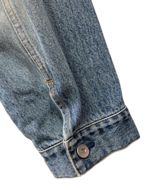EVERYDAY I LIKE.（エヴリデイ アイ ライク）EVERYDAY I LIKE. (エヴリデイ アイ ライク) クロップド デニム ジャケット インディゴ サイズ:Fの古着・服飾アイテム