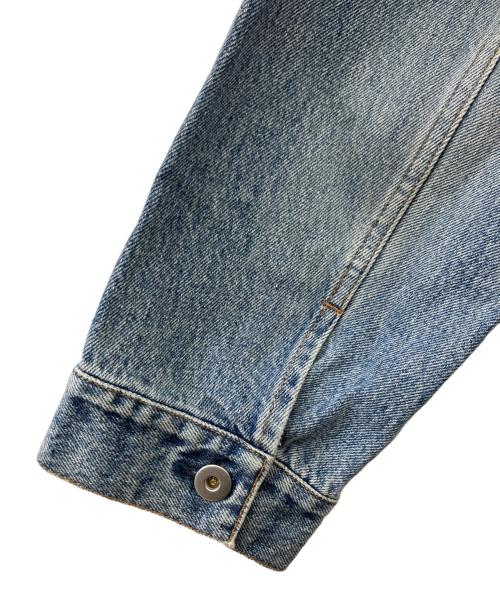 EVERYDAY I LIKE.（エヴリデイ アイ ライク）EVERYDAY I LIKE. (エヴリデイ アイ ライク) クロップド デニム ジャケット インディゴ サイズ:Fの古着・服飾アイテム