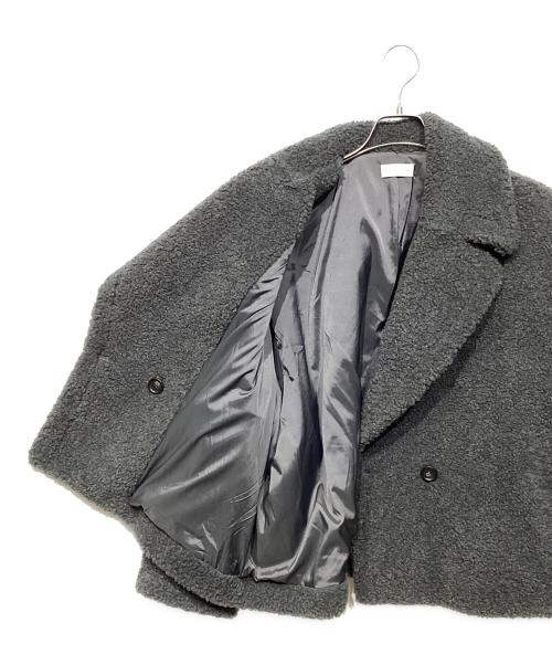BARNYARDSTORM（バンヤードストーム）BARNYARDSTORM (バンヤードストーム) プードルボアコート グレーの古着・服飾アイテム