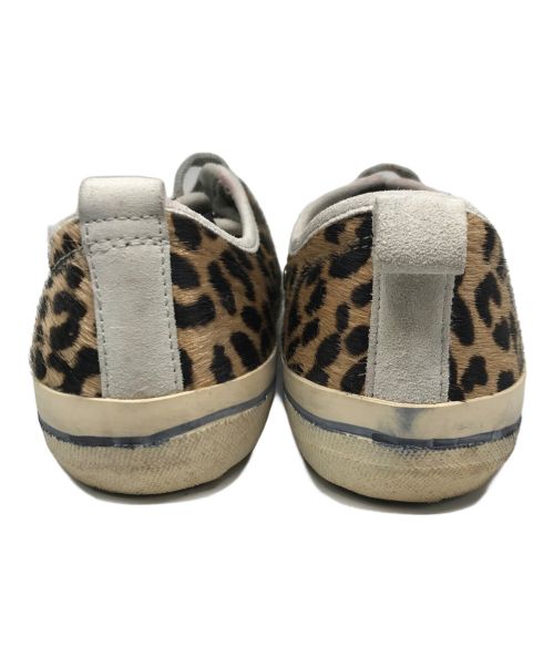 GOLDEN GOOSE（ゴールデングース）GOLDEN GOOSE (ゴールデングース) レオパードハラコローカットスニーカー ベージュ サイズ:36の古着・服飾アイテム