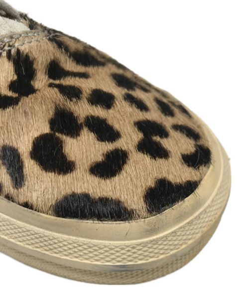 GOLDEN GOOSE（ゴールデングース）GOLDEN GOOSE (ゴールデングース) レオパードハラコローカットスニーカー ベージュ サイズ:36の古着・服飾アイテム