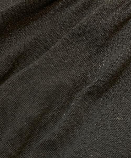 CLANE（クラネ）CLANE (クラネ) TURTLE GATHER KNIT OP ブラック サイズ:2の古着・服飾アイテム