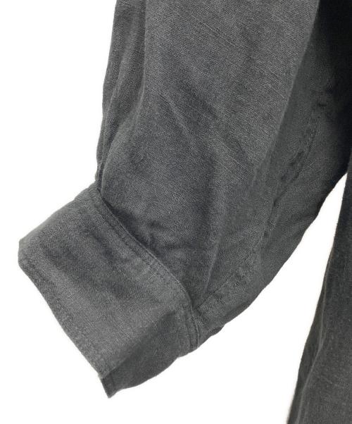 CAFUNE（カフネ）CAFUNE (カフネ) リネンスキッパー7分袖ワンピース ブラック サイズ:SIZE38の古着・服飾アイテム