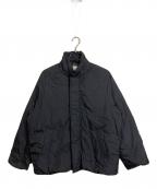 green label relaxingグリーンレーベルリラクシング）の古着「DICROSバルーンダウンブルゾン」｜ブラック