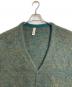 KOOI (コーイ) アルパカ混Vネックカーディガン グリーン サイズ:2：8000円