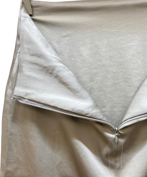 Plage（プラージュ）Plage (プラージュ) スラックスサテンスカート グレー サイズ:36 未使用品の古着・服飾アイテム