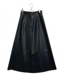 Plage（プラージュ）の古着「Atelier faux cuir」｜ブラック