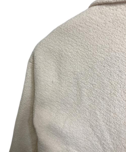 IENA（イエナ）IENA (イエナ) ウールボアショートコート　アウター　日本製 アイボリー サイズ:36の古着・服飾アイテム