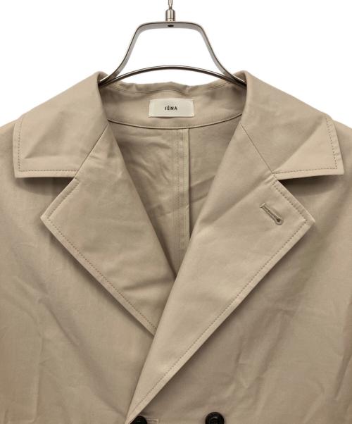 IENA（イエナ）IENA (イエナ) シャンブレーツイル撥水フォルムコート ベージュ サイズ:36の古着・服飾アイテム
