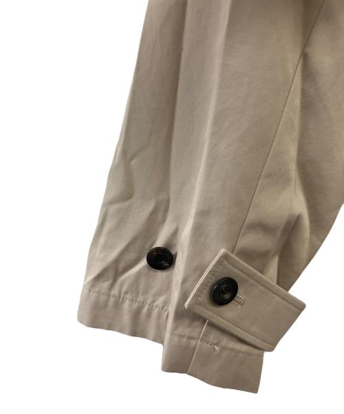 IENA（イエナ）IENA (イエナ) シャンブレーツイル撥水フォルムコート ベージュ サイズ:36の古着・服飾アイテム