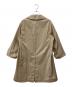 IENA (イエナ) シャンブレーツイル撥水フォルムコート ベージュ サイズ:36：13000円