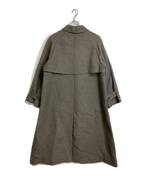 IENA（イエナ）IENA (イエナ) ソモウステンカラーコート　ロングコート　アウター ブラウン サイズ:36の古着・服飾アイテム