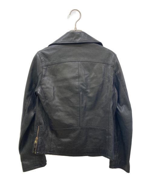 Cinquanta（チンクワンタ）Cinquanta (チンクワンタ) ラムレザーライダースジャケット ブラック サイズ:36の古着・服飾アイテム