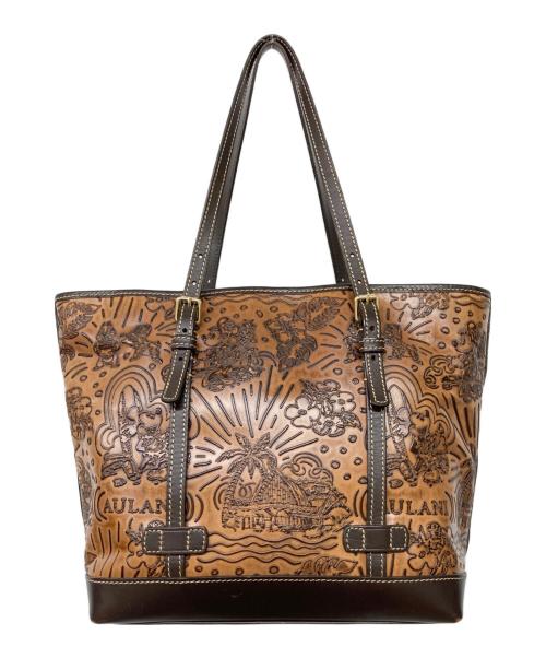 DOONEY&BOURKE（ドゥーニーアンドバーク）DOONEY&BOURKE (ドゥーニーアンドバーク) Disney PARKS (ディズニーパーク) トートバッグ ブラウンの古着・服飾アイテム