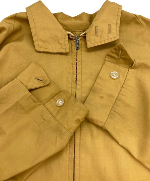 nortex（ノーテックス）NORTEX (ノーテックス) ハリントンジャケット イエロー サイズ:Mの古着・服飾アイテム