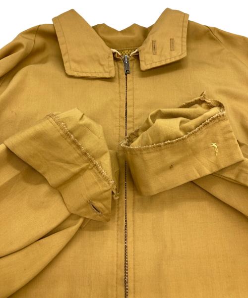 nortex（ノーテックス）NORTEX (ノーテックス) ハリントンジャケット イエロー サイズ:Mの古着・服飾アイテム