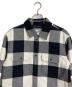 WOOLRICH (ウールリッチ) ALASKAN WOOL CHECK OVERSHIRT ブラック×ホワイト サイズ:L：25000円