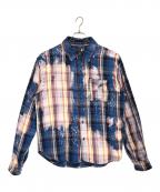 JORDAN×AWAKEジョーダン×アウェイク）の古着「M J AWNY FLANNEL BLACKENED BLUE/BOARDER BLUE/SAIL」｜ブルー