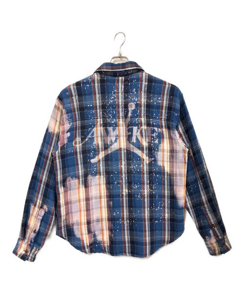 JORDAN（ジョーダン）JORDAN (ジョーダン) AWAKE (アウェイク) M J AWNY FLANNEL BLACKENED BLUE/BOARDER BLUE/SAIL ブルー サイズ:Sの古着・服飾アイテム