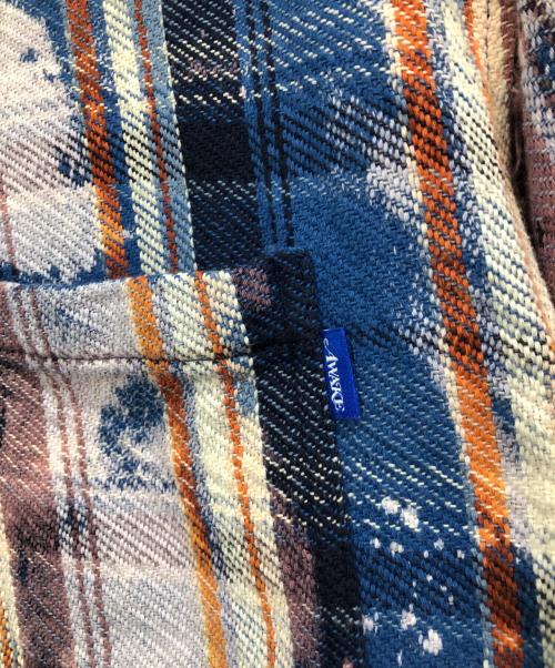 JORDAN（ジョーダン）JORDAN (ジョーダン) AWAKE (アウェイク) M J AWNY FLANNEL BLACKENED BLUE/BOARDER BLUE/SAIL ブルー サイズ:Sの古着・服飾アイテム